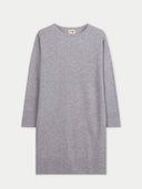 Women's Seamless Crewneck Cashmere Dress | GOBI UK