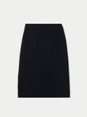 Women's Cashmere Sheath Skirt | GOBI UK #color_black