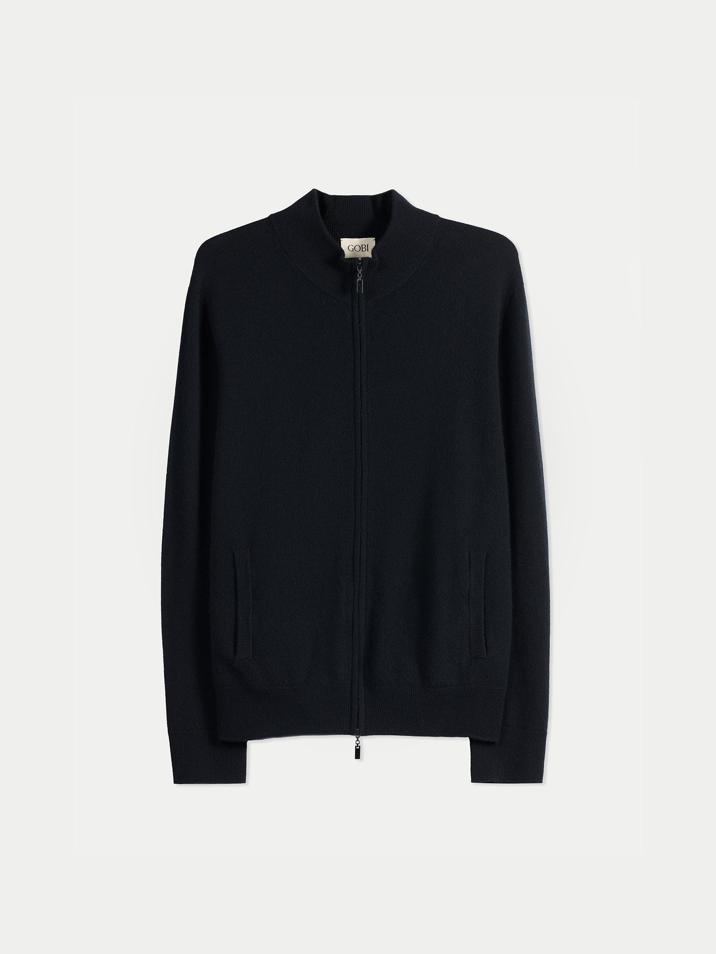 Timeless Cashmere Full-Zip Cardigan