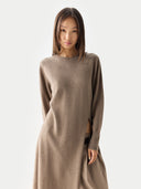 Women’s Cashmere Side-Slit Maxi Dress | GOBI UK