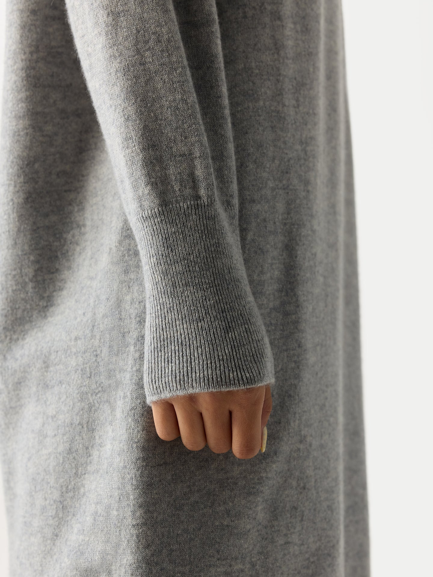 Cashmere Turtleneck Jumper Dress