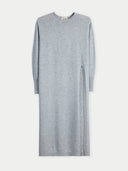 Women’s Cashmere Side-Slit Maxi Dress | GOBI UK #color_high-rise