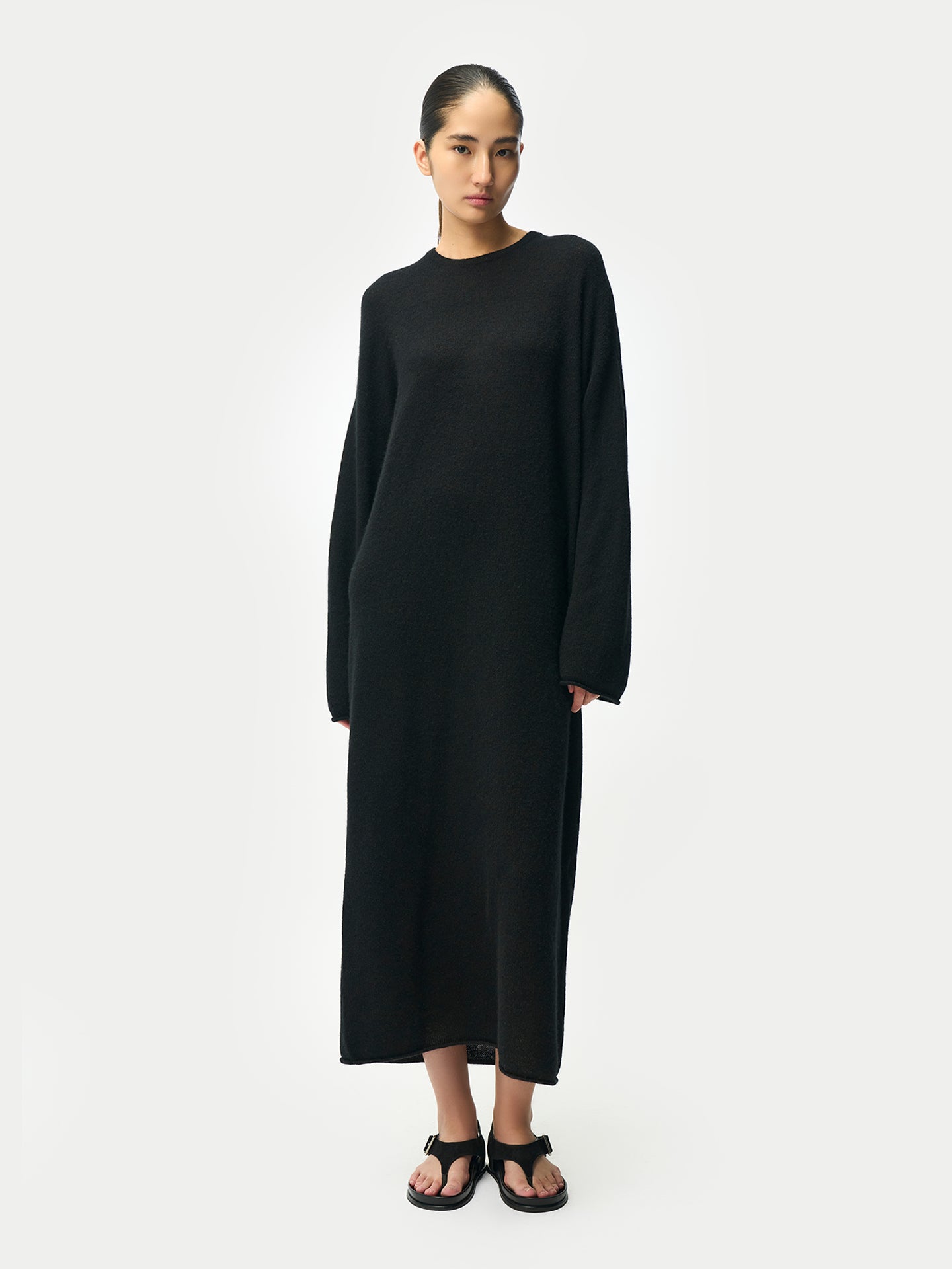 Long Cashmere Jumper Dress