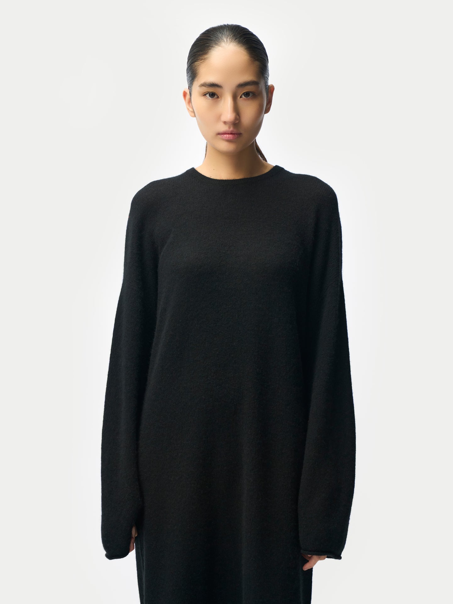 Long Cashmere Jumper Dress