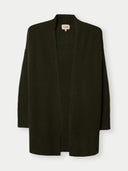Luxurious Open-Front Cardigan Capulet Olive - Gobi Cashmere