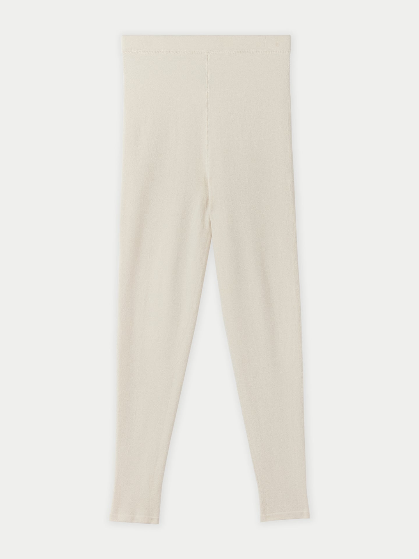 Women's Silk Cashmere Leggings Marshmallow - Gobi Cashmere