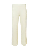 Women's Cashmere Pants Snow White - Gobi Cashmere #color_snow-white