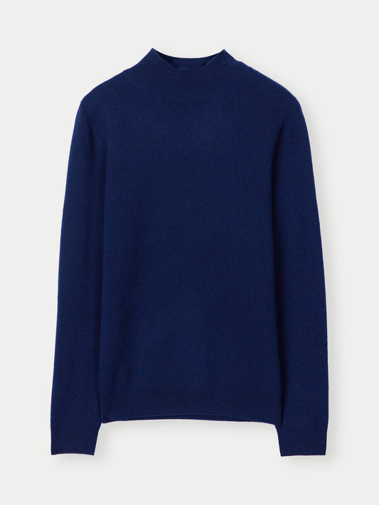 Essential Cashmere Mock Neck Jumper
