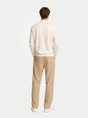 Men's Cashmere Silk Polo Marshmallow - Gobi Cashmere #color_marshmallow