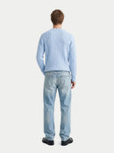 Cashmere Cable-Knit Jumper Light Blue - Gobi Cashmere