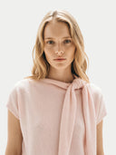 Cashmere Tie-Neck Dress