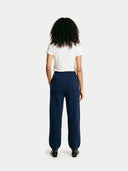 Women's Cashmere Knit Joggers Dress Blues - Gobi Cashmere