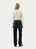 Cashmere Argyle Cardigan White - Gobi Cashmere #color_soft-white
