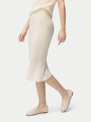 A-Line Cashmere Skirt | GOBI Cashmere