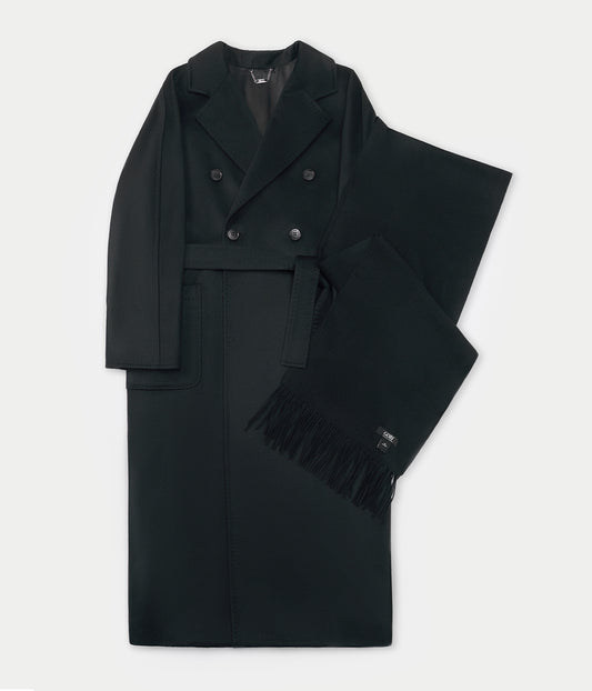 Women's Coat & Scarf Set