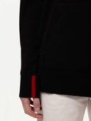 Men’s Cashmere Pullover Black - GOBI Cashmere - Sports Casual #color_black