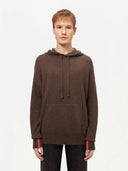 Men’s Cashmere Pullover Cacao - GOBI Cashmere - Sports Casual #color_cocoa