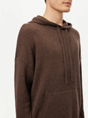 Men’s Cashmere Pullover Cacao - GOBI Cashmere - Sports Casual #color_cocoa