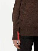 Men’s Cashmere Pullover Cacao - GOBI Cashmere - Sports Casual #color_cocoa
