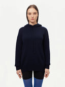 Cashmere Pullover Hoodie Navy - Gobi Cashmere #color_navy