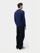 Cashmere Silk Blend Polo-Neck Cardigan | GOBI Cashmere