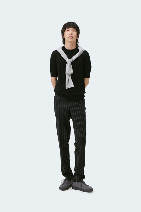 Silk Cashmere T-Shirt, editorial photo