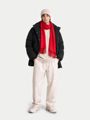 Cashmere Fringed Scarf High Risk - Gobi Cashmere #color_signal-red