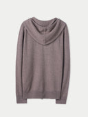 Gray hoodie on a light gray background