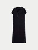 Cashmere Tie-Neck Dress