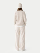 £99 Cashmere Hat & Jumper Set Birch - Gobi Cashmere