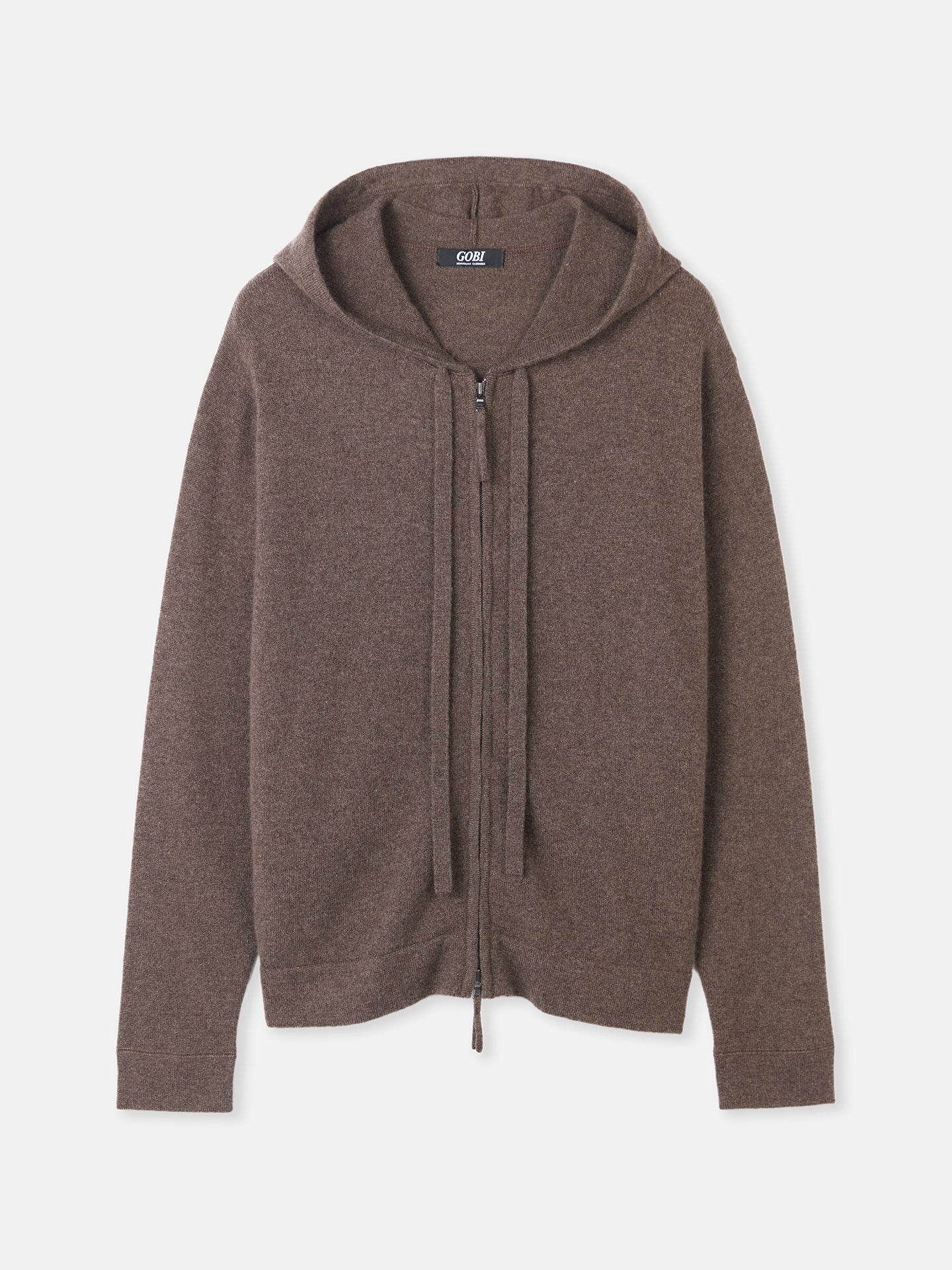 Women’s Cashmere Hoodie Cocoa - GOBI Cashmere - Sports Casual