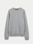 Essential Crewneck Cashmere Jumper Vapor Blue - Gobi Cashmere