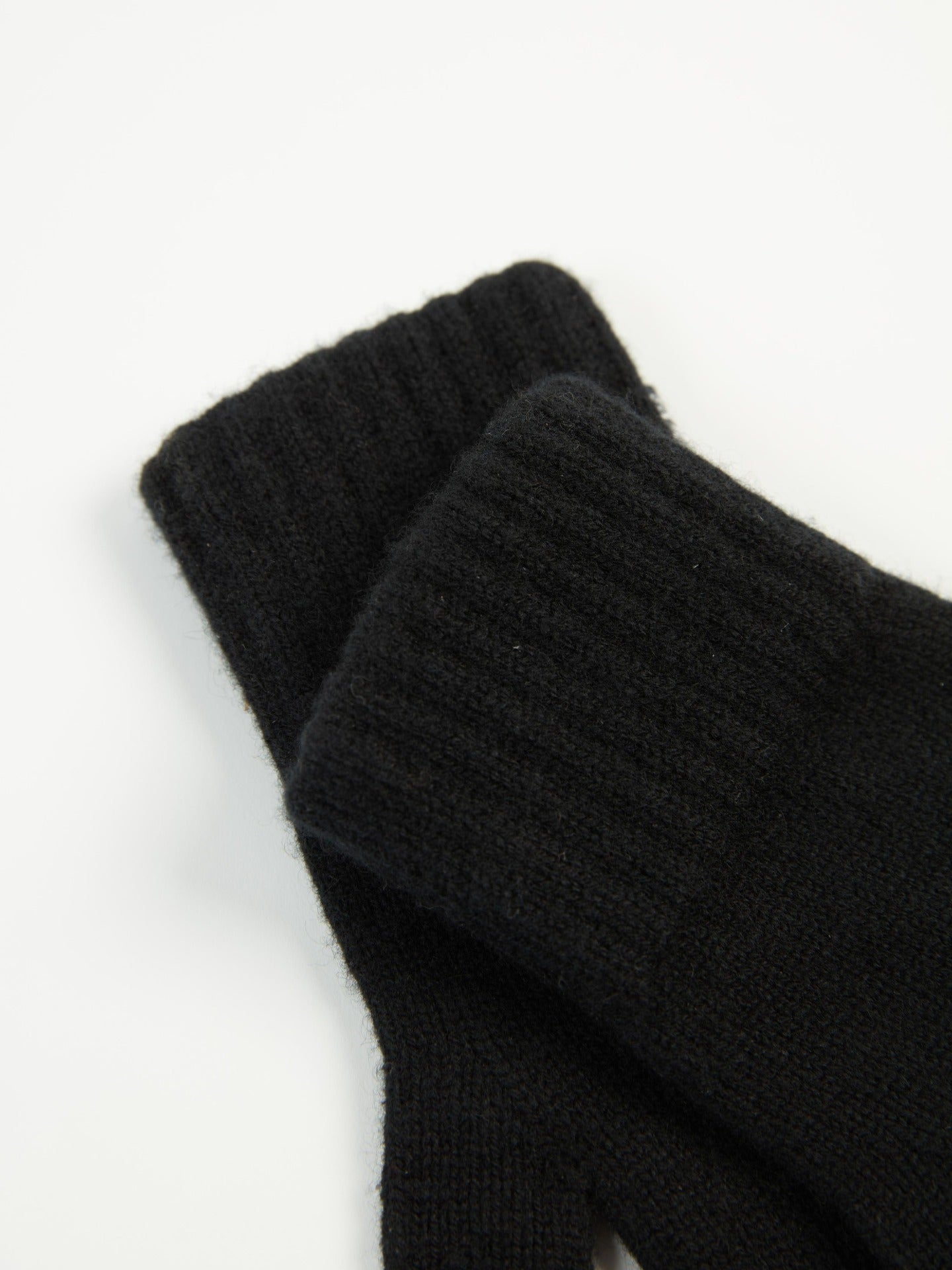 Women's Cashmere Gloves Black - Gobi Cashmere