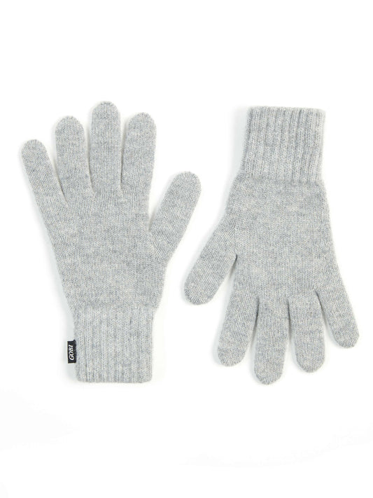 Women's Cashmere Gloves Light Gray - Gobi Cashmere