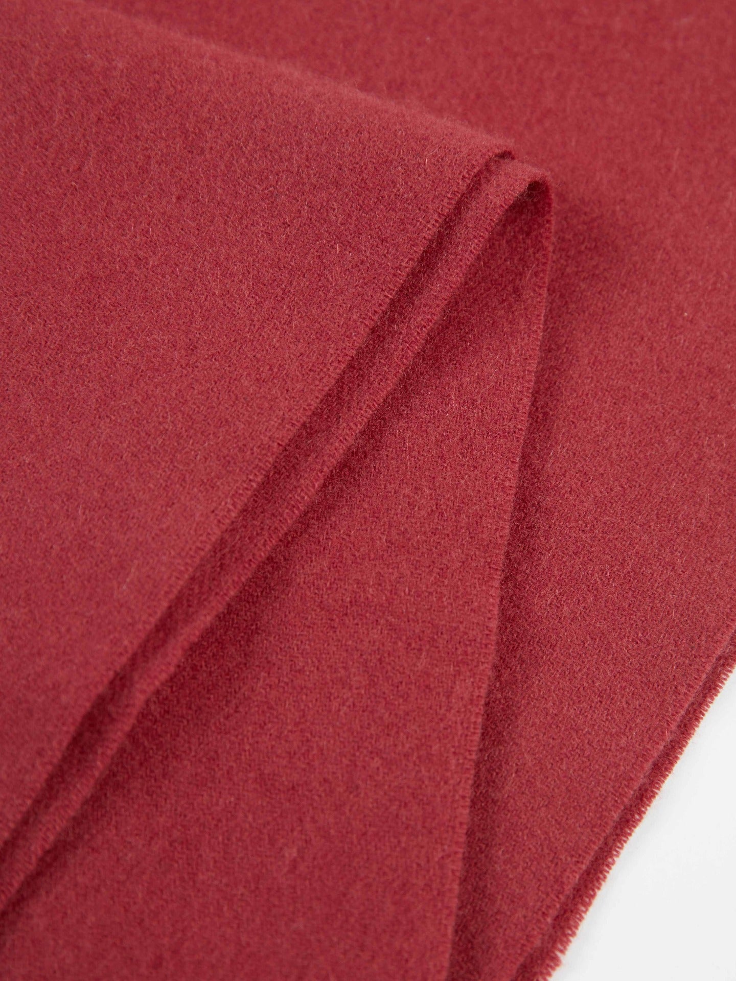 Unisex Cashmere Fringed Scarf Cowhide - Gobi Cashmere