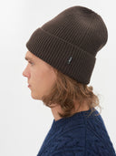 Men's Cashmere Beanie Hat Turkish Coffee - Gobi Cashmere #color_mole-brown