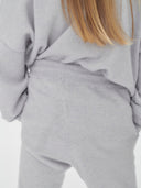 Kids Cashmere Pants Arctic Ice - Gobi Cashmere #color_clear-gray