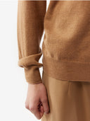 Men’s Cashmere Polo Sweater Sheepskin | GOBI UK