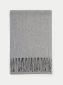 Cashmere Fringed Scarf Vapor Blue - Gobi Cashmere
