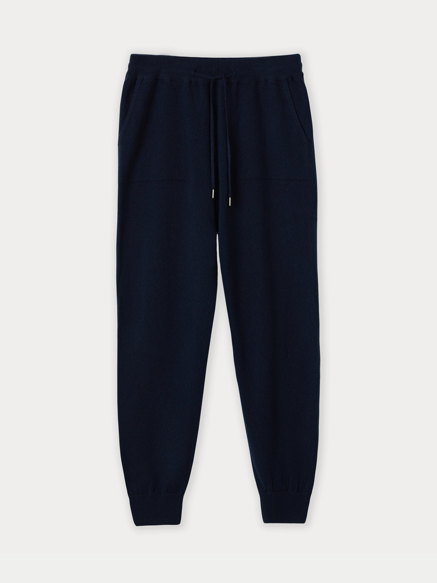 Women's Cashmere Cuffed Jogger Navy - Gobi Cashmere