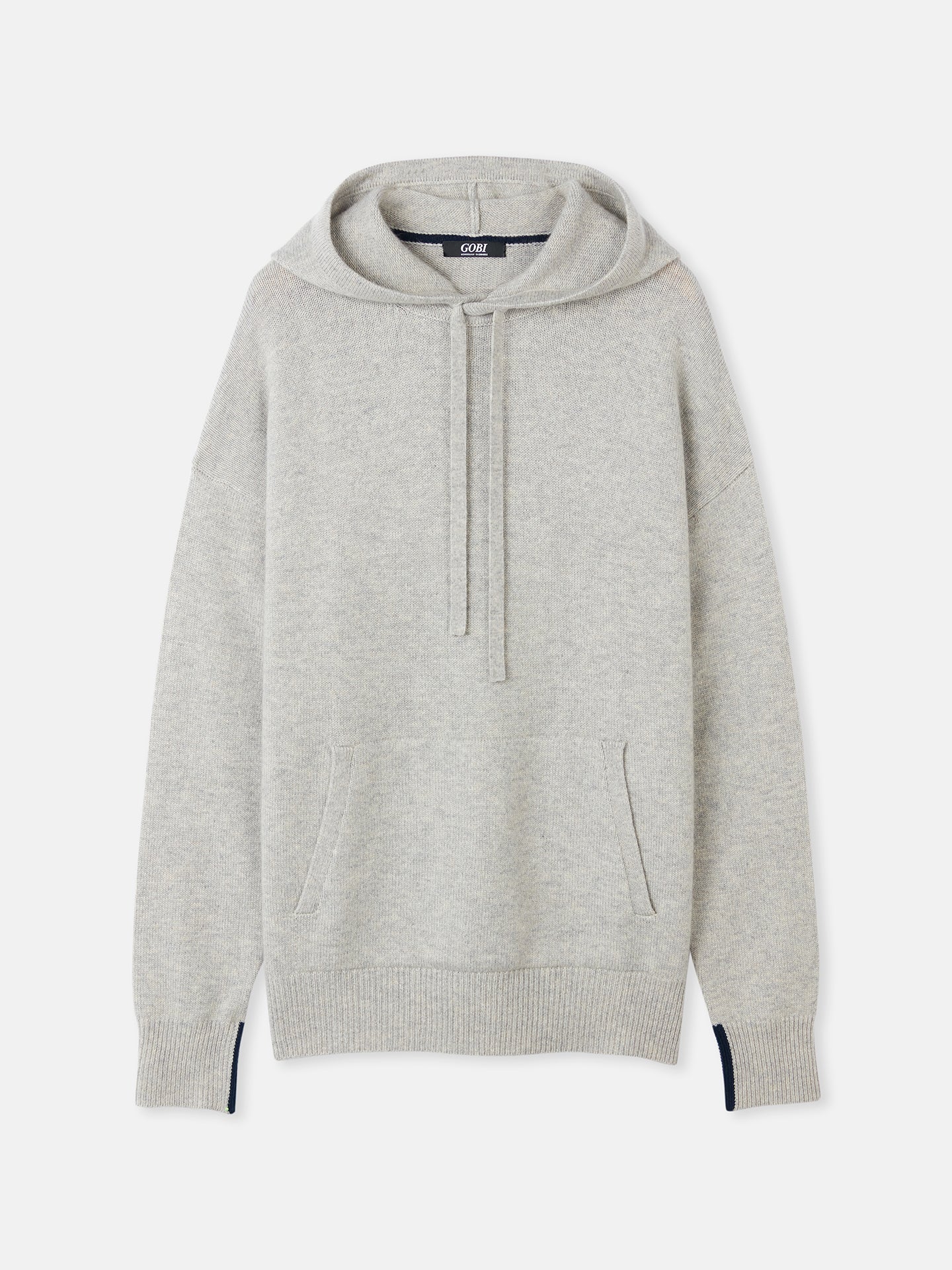Men’s Cashmere Pullover Dawn Blue - GOBI Cashmere - Sports Casual