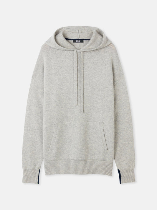 Men’s Cashmere Pullover Dawn Blue - GOBI Cashmere - Sports Casual
