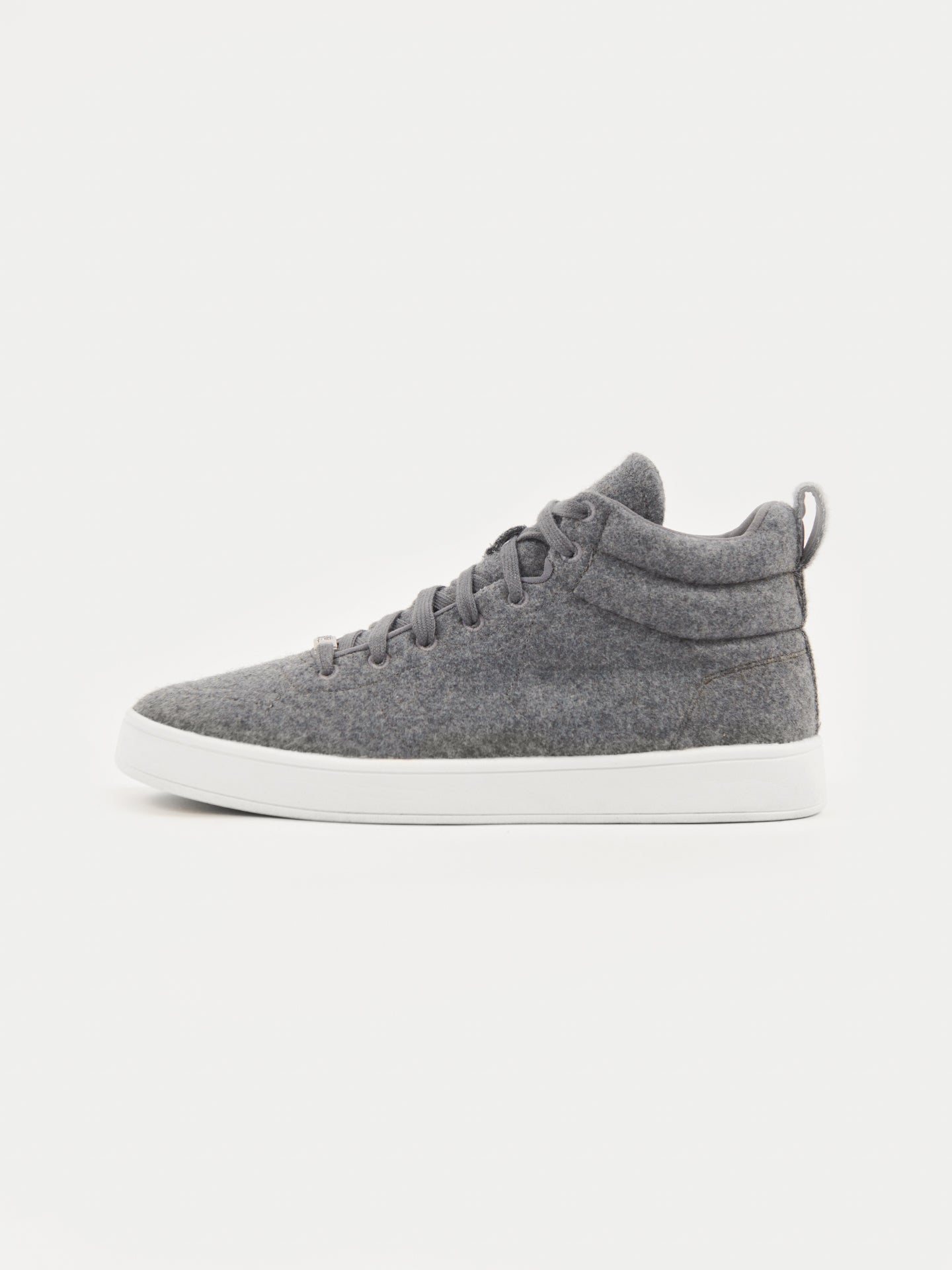 Unisex Cashmere High-Top Trainers Gray - Gobi Cashmere