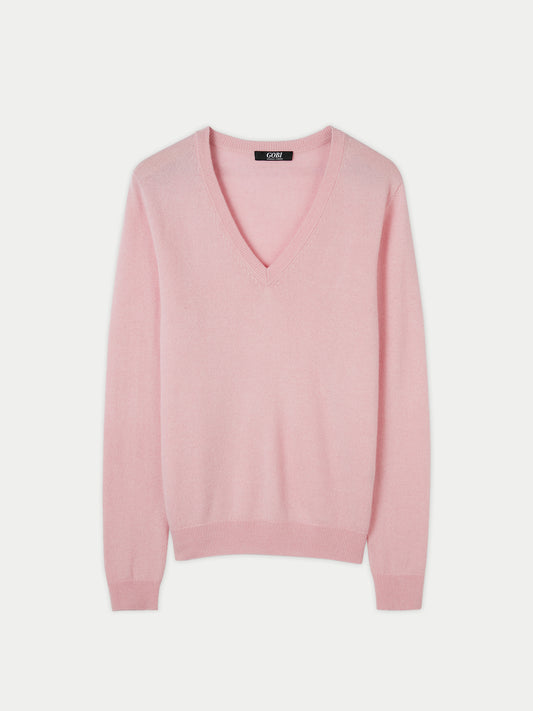 Essential Cashmere V-Neck Jumper
