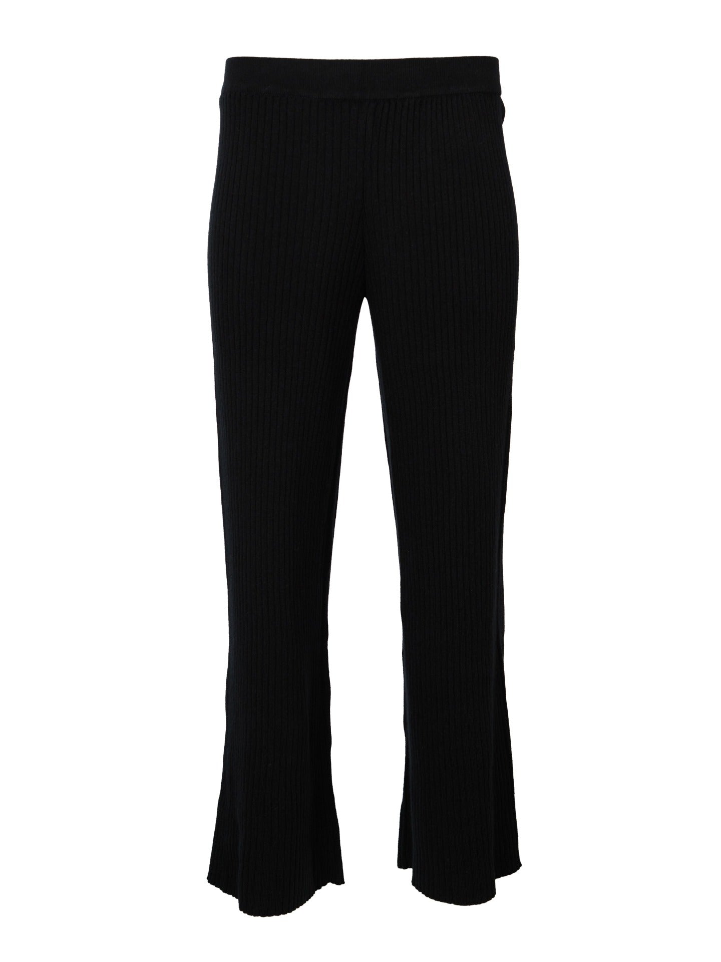 Women's Cashmere Pants Black - Gobi Cashmere